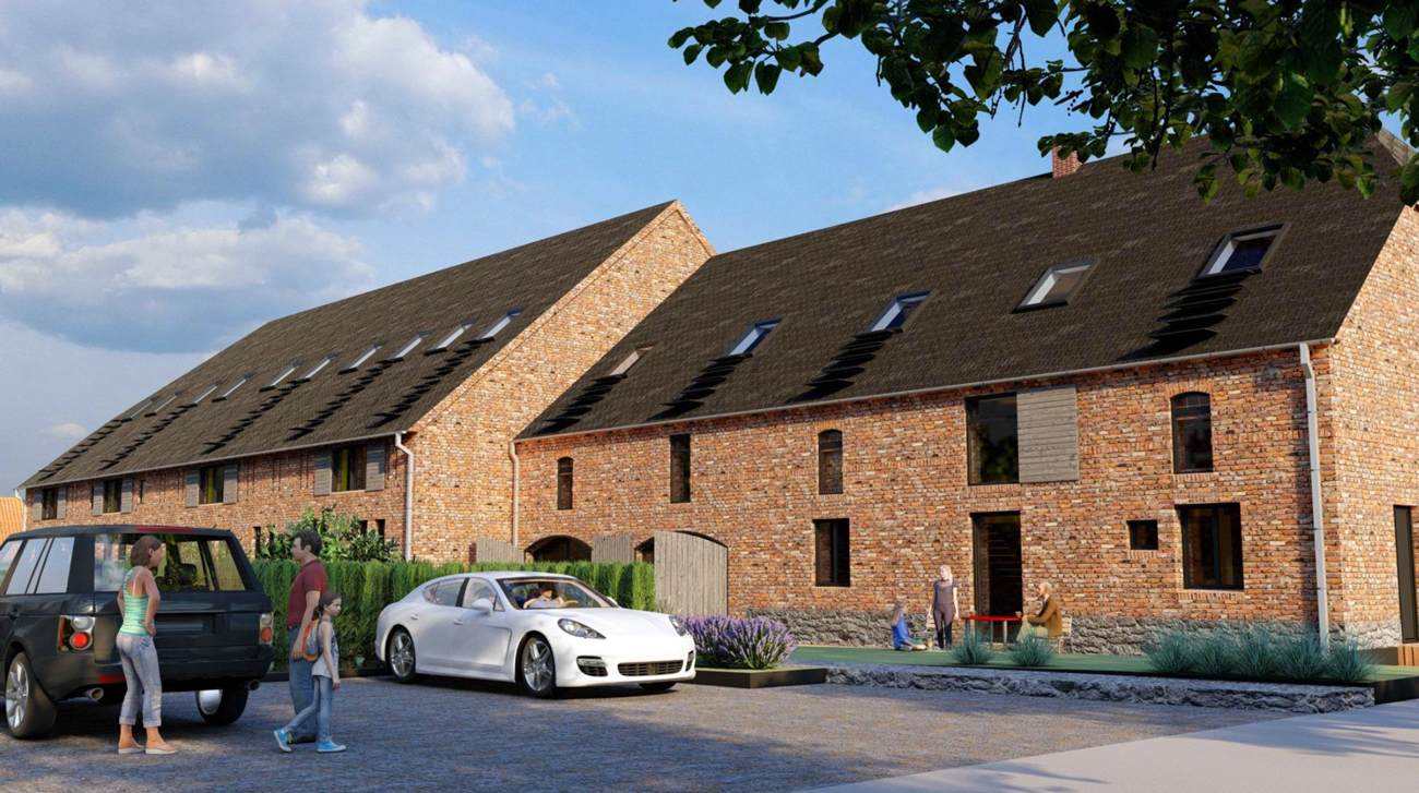 Gartenansicht Visualisierung